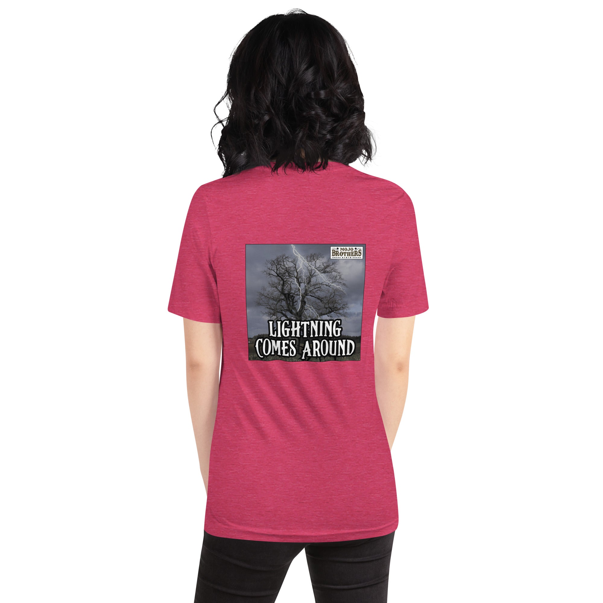 Lightning Comes Around Women t-shirt