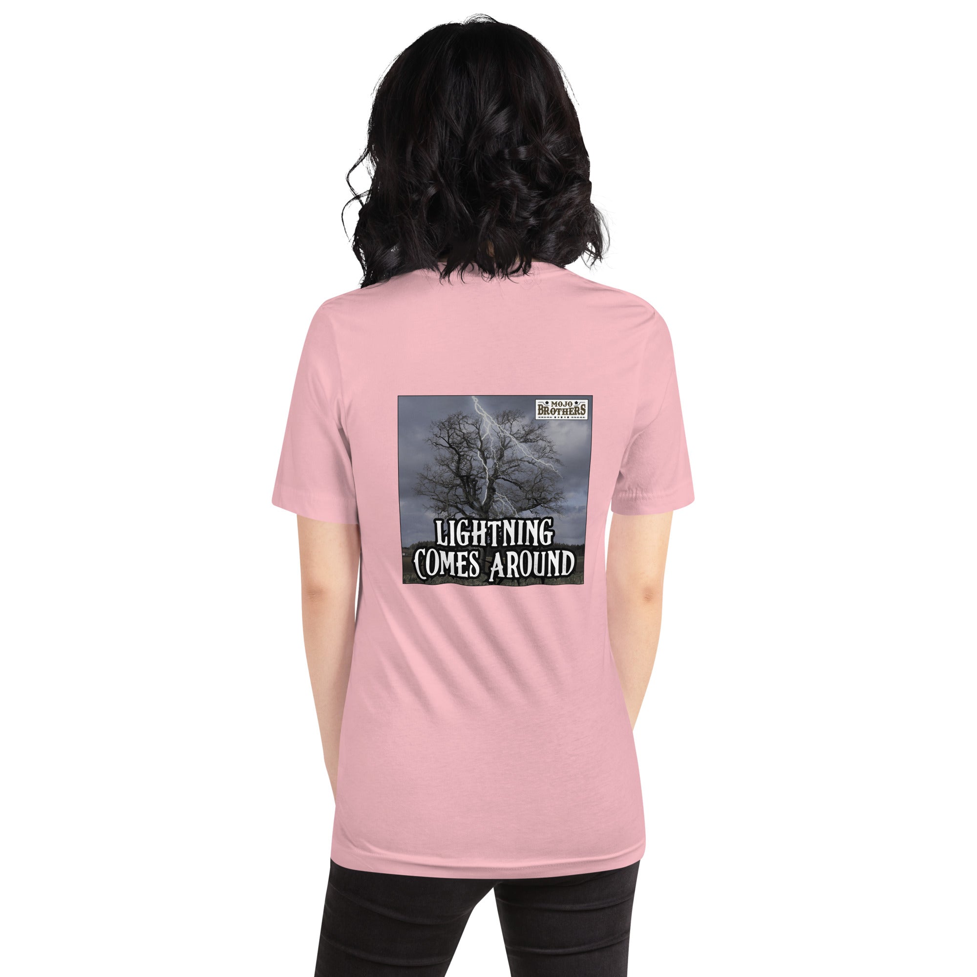 Lightning Comes Around Women t-shirt