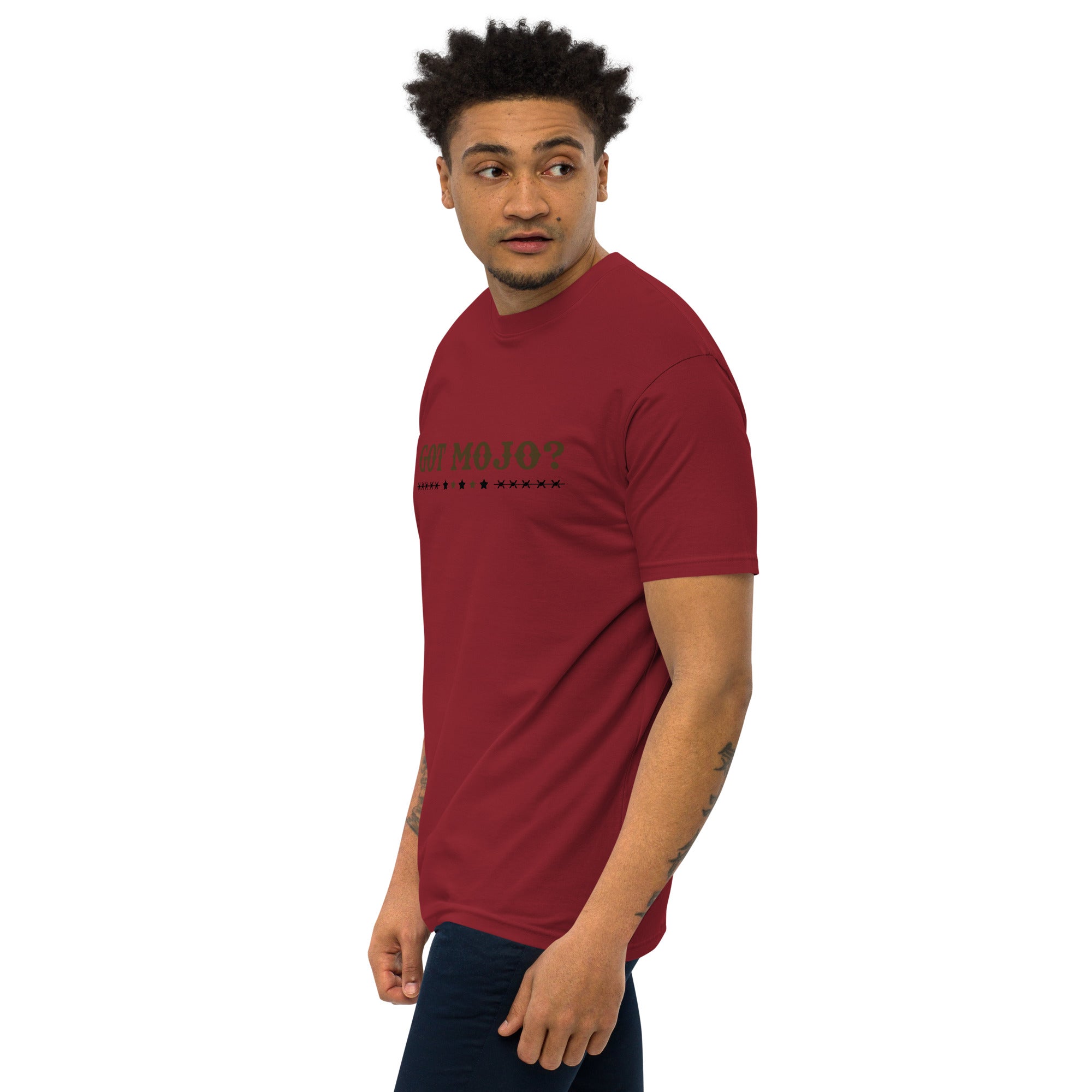 Mojo Brothers Men premium heavy weight tee