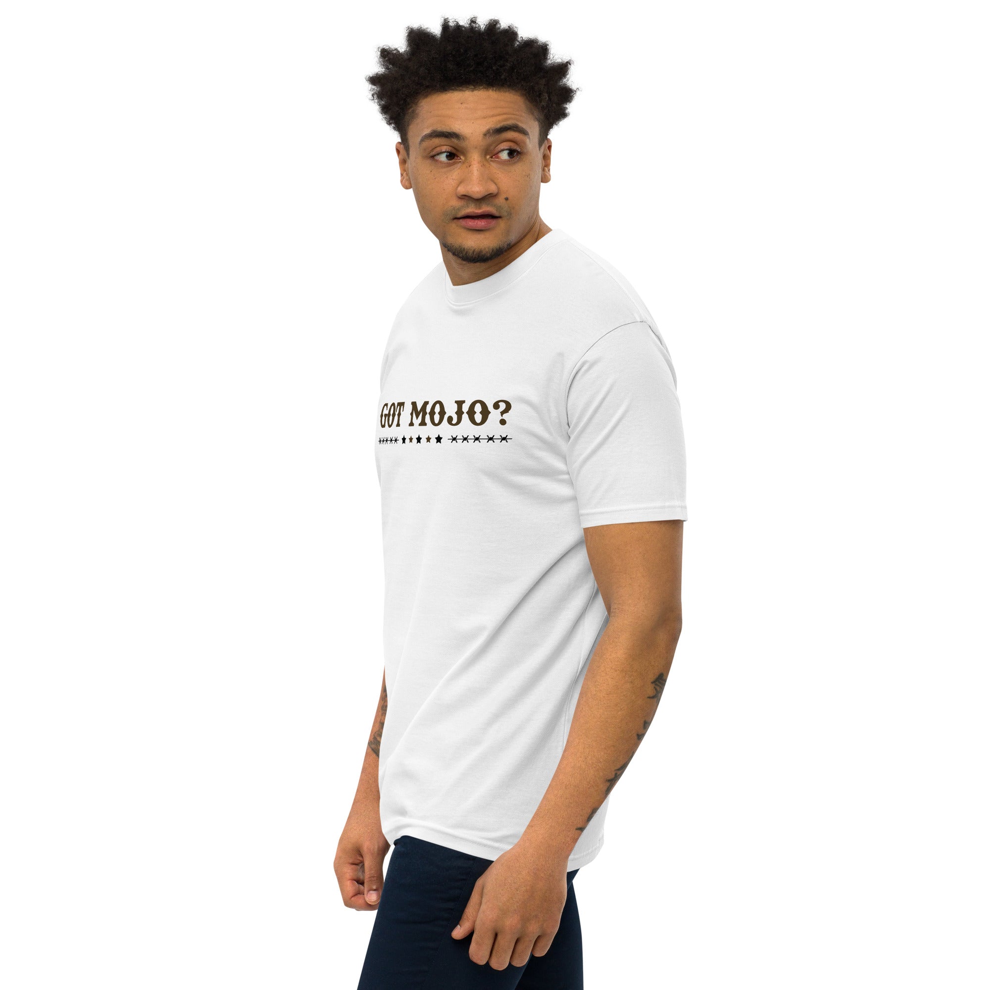 Mojo Brothers Men premium heavy weight tee