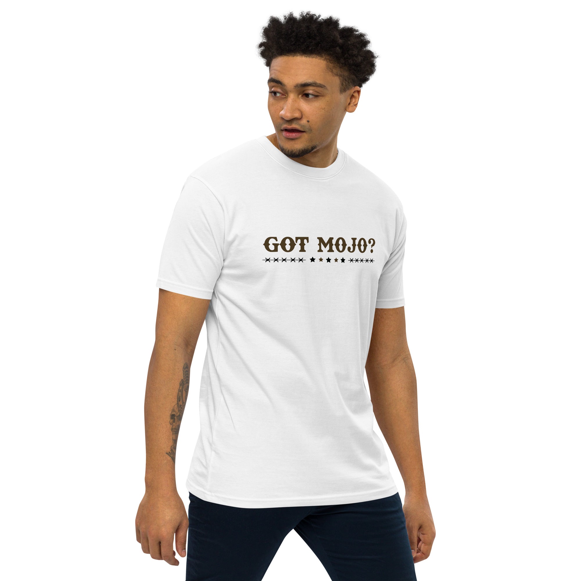 Mojo Brothers Men premium heavy weight tee