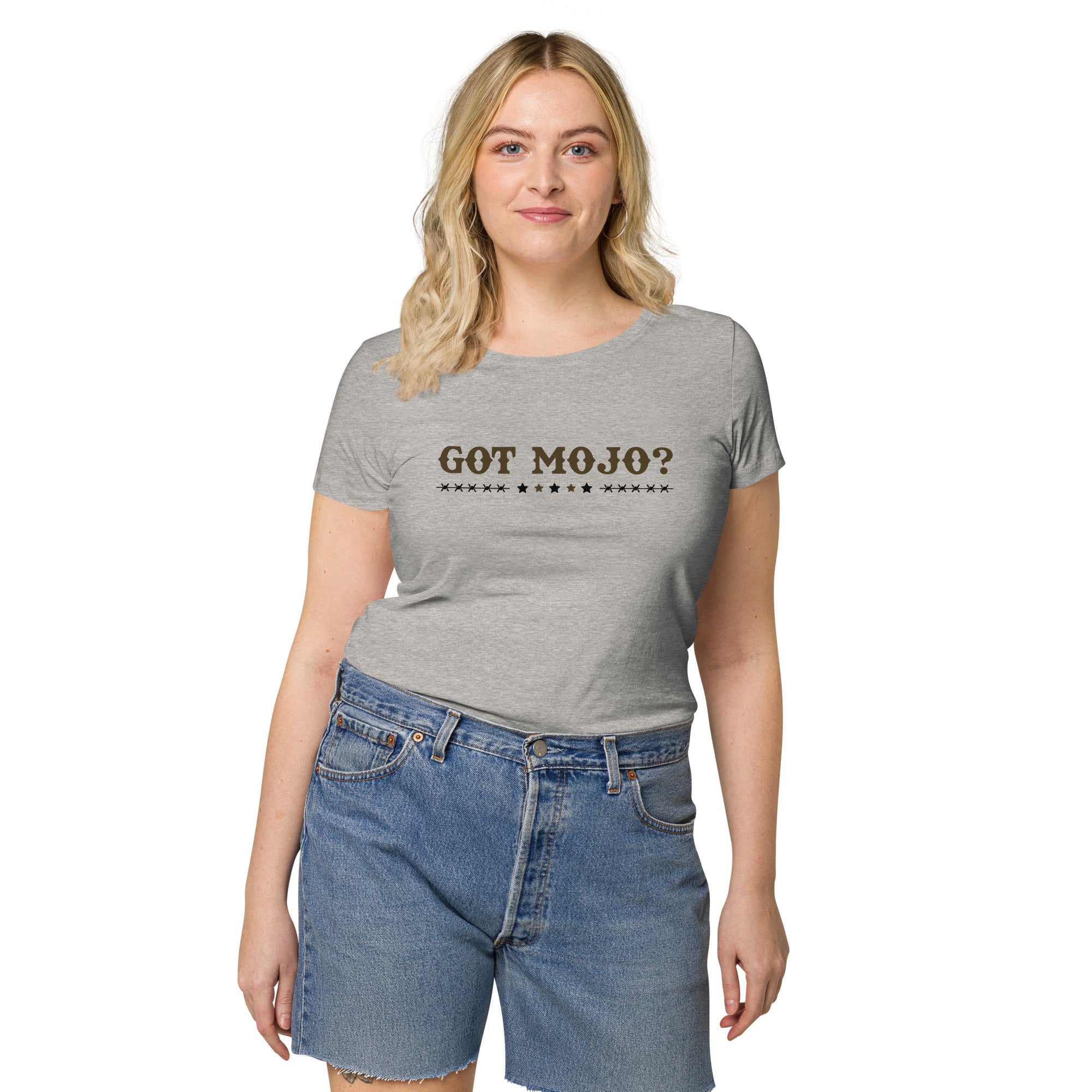 Mojo Brothers Women Basic Organic T-shirt