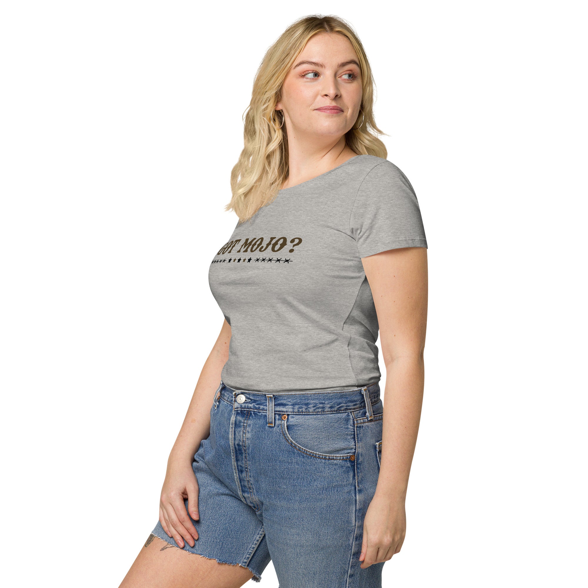 Mojo Brothers Women Basic Organic T-shirt