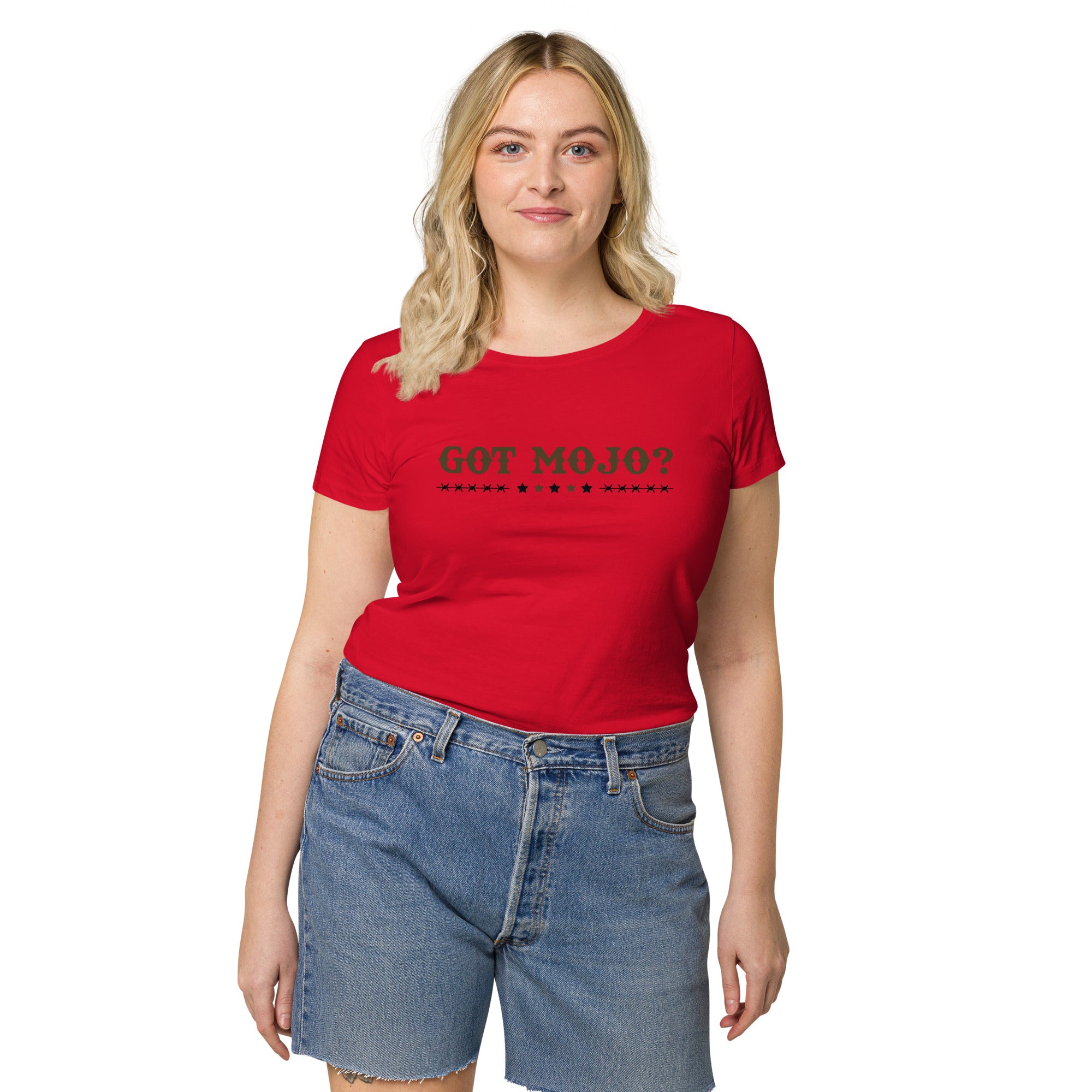 Mojo Brothers Women Basic Organic T-shirt